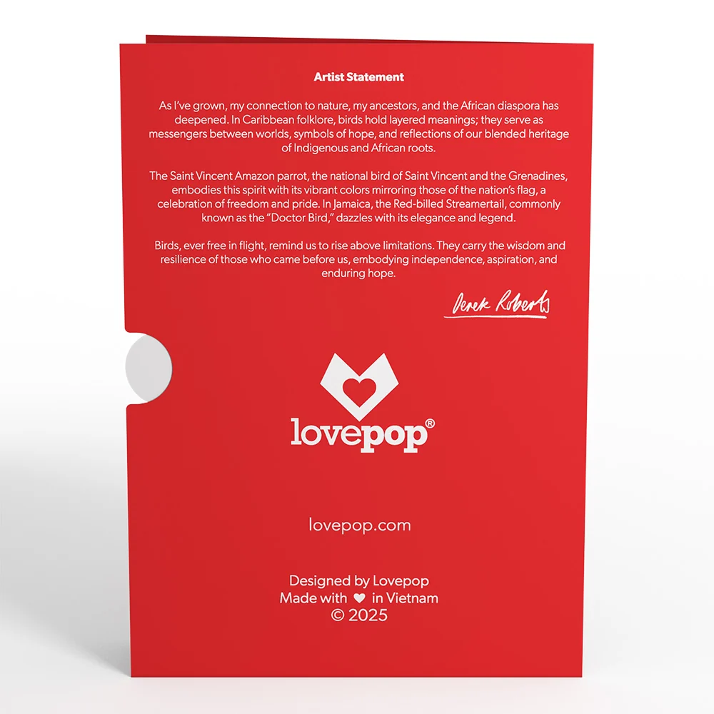 Lovepop The Gift of Freedom Pop-Up Card - Image 5