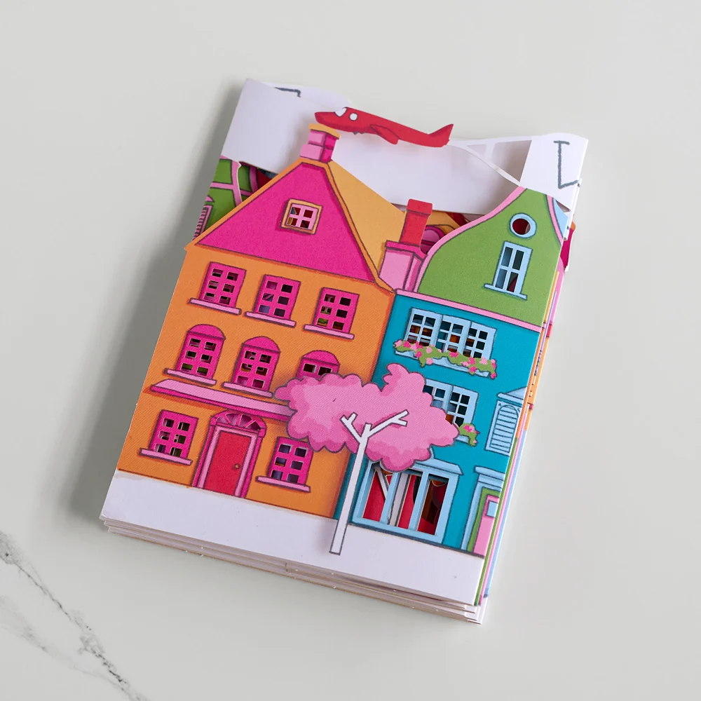 Lovepop Welcome to the Gayborhood Loooooong Card (Expands to 2 feet) - Image 2