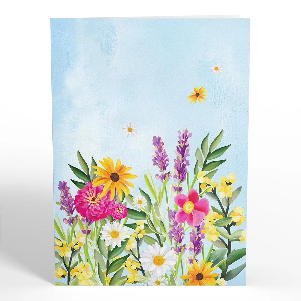 Lovepop Vibrant Garden Blooms Pop-Up Card - Image 4