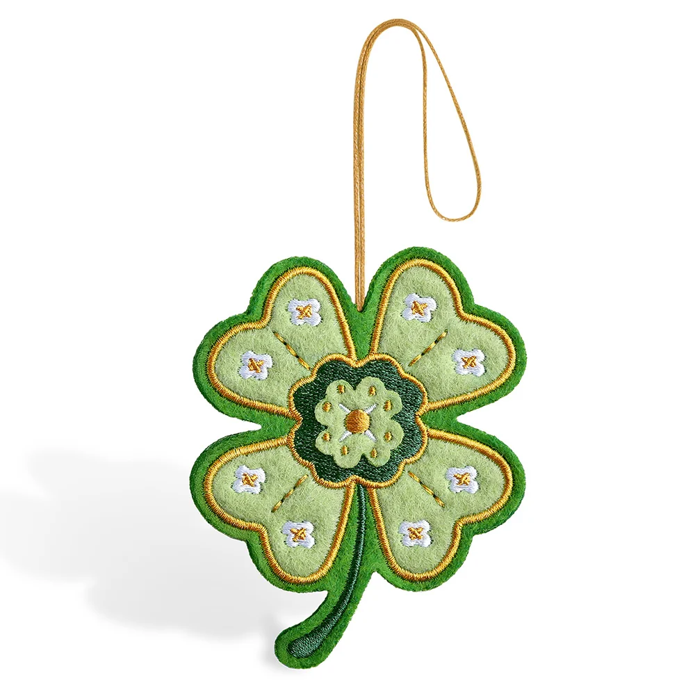 Lovepop Lucky Clover St. Patrick’s Day Heartfelt Charm Card and Shamrock Cheers Sentiment Set Bag - Image 3