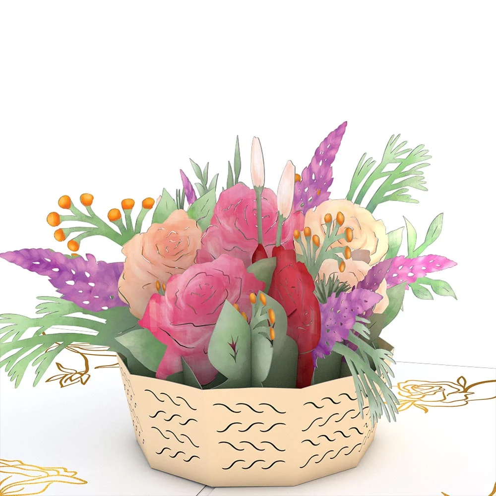 Lovepop Lovely Blooms 3-Pack Basket - Image 6