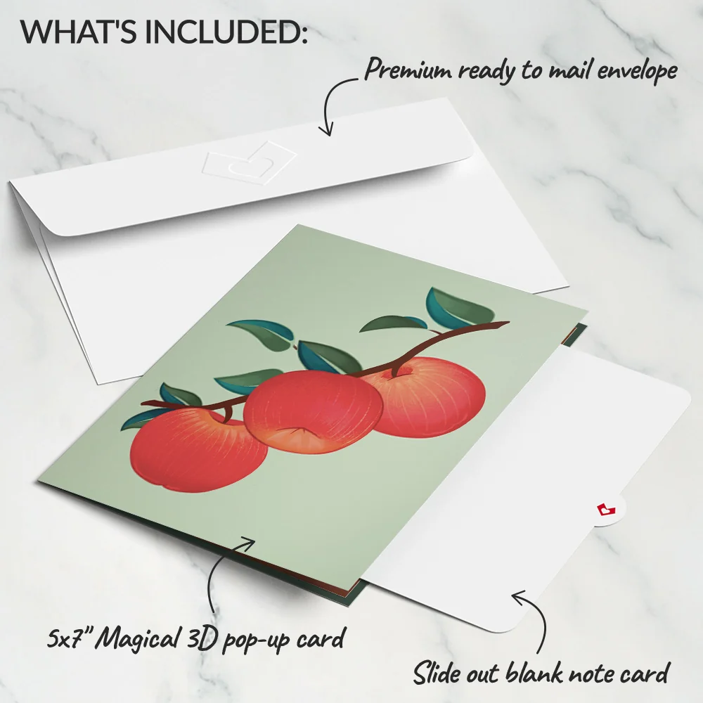 Lovepop Apple Tree Pop-Up Card - Image 5