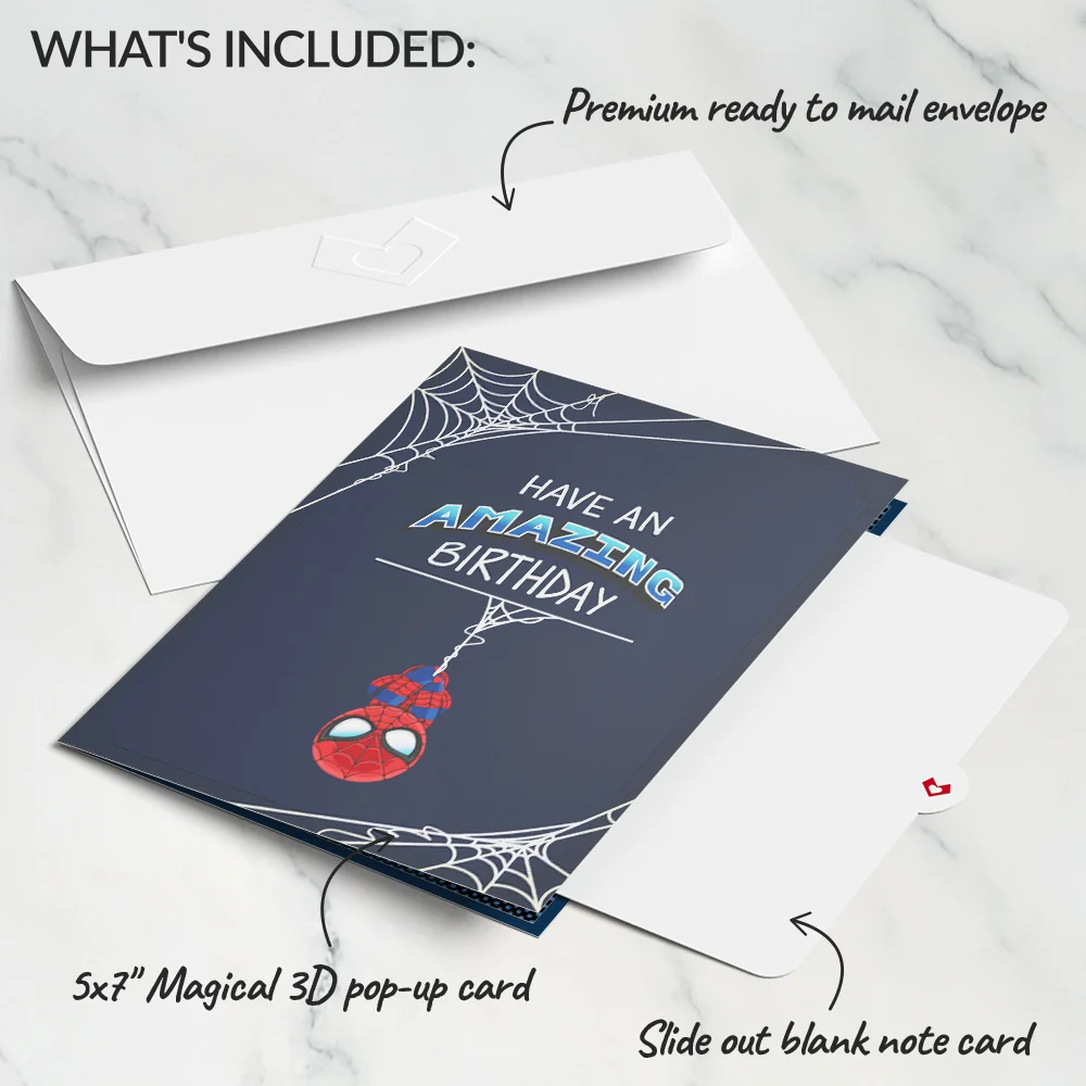 Lovepop Marvel's Spider-Man Amazing Birthday Pop-Up Card - Image 5