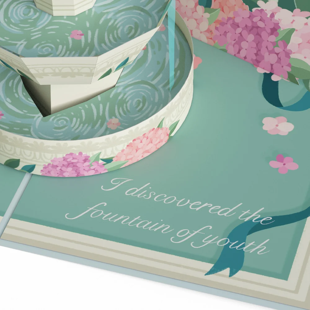 Lovepop Fountain of Youth Birthday Pop-Up Card - Image 3