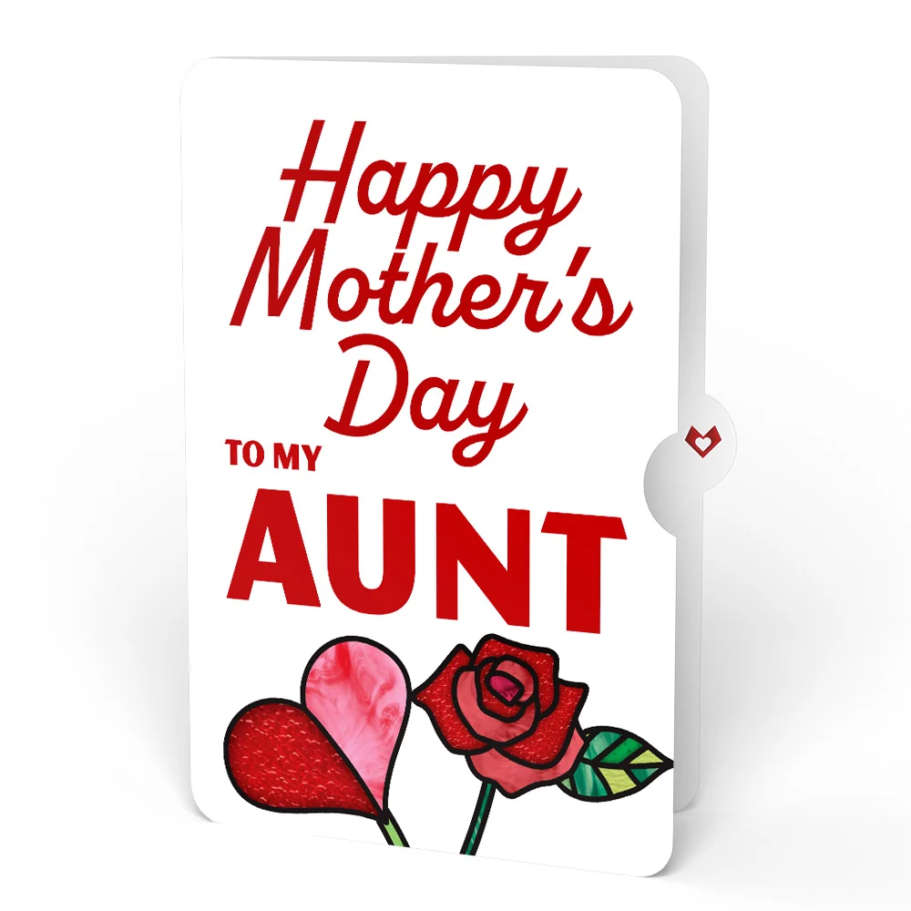 Lovepop Red Rose Mother’s Day Grand Bouquet and Sentiment Set for Aunt Vase - Image 4